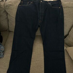 Levi's Blue Straight Jeans Classic Fit